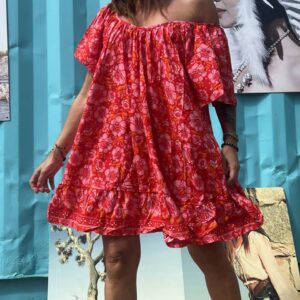 Mini Dress Flower Power