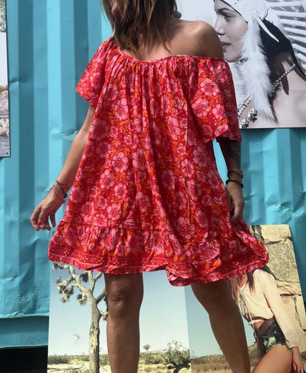 Mini Dress Flower Power
